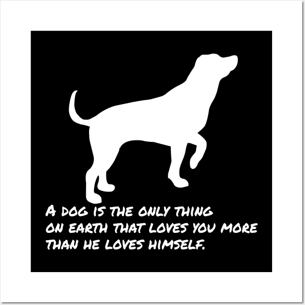 Dog Quote Wall Art by ChrisWilson